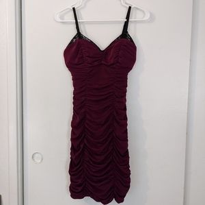 GUESS Damson Purple Dress
